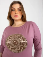 Dámska blúzka RV BZ 8454.20P tmavo ružová - FPrice