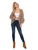 Sveter na zapínanie model 156913 PeeKaBoo