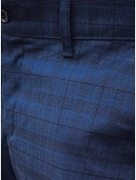 Pánske tmavomodré chinos nohavice FashionStreet UX4402 Pánske tmavomodré chinos nohavice FashionStreet UX4402