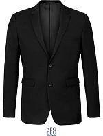 NEOBLU Marius Men (66) Pánske sako 24.164X deep black