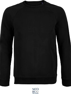 NEOBLU Nelson Men Pánska mikina s raglánovými rukávmi 24.3194 deep black