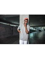 Build your Brand BY 102 Oversize tričko z hrubej bavlny 56.0102 cherry