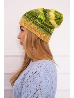 Fleecová čiapka Klaudia K255 neon green+yellow Fleecová čiapka Klaudia K255 neon green+yellow