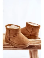 Dziecięce Ocieplane Botki Śniegowce Camel Gooby