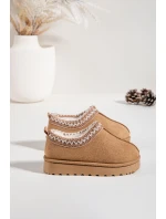 Śniegowce Dziecięce Z Haftem Camel Prina