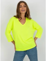 Blúzka RV BZ 7663.05 fluo žltá