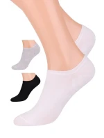 Dámske členkové ponožky Steven Invisible art.007