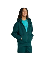 Pánska mikina adidas ALL SZN Fleece Full-Zip Sweatshirt green JX5101 pánska
