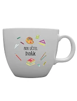 Personalizovaný keramický hrnček MEGA XXL s objemom 1 000 ml pre pani učiteľku/pána učiteľa (učebné pomôcky) Personalizovaný keramický hrnček MEGA XXL s objemom 1 000 ml pre pani učiteľku/pána učiteľa (učebné pomôcky)