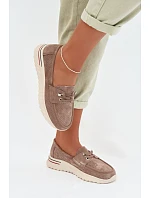 Semišové poltopánky 26PB18 beige - Jezzi Semišové poltopánky 26PB18 beige - Jezzi