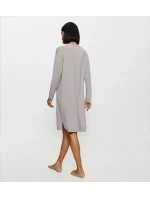 Dámska nočná košeľa Timeless Sensuality NDK LSL - GRAY - sivá 7816 - TRIUMPH