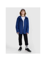 Detská prechodná bunda do dažďa s gumovým povrchom 4F 4FJWSS25TJACU213-31S