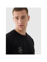 Oversize jednofarebné unisex tričko 4F 4FRAW24TTSHU2672-20S