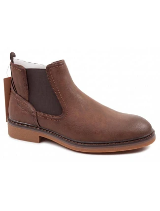 Wrangler – pánska obuv, členkové topánky Toby, elegantné, módne, bez šnurovania Wrangler – pánska obuv, členkové topánky Toby, elegantné, módne, bez šnurovania