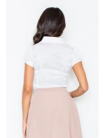 Košeľa Rafaela M026 Biela - Figl