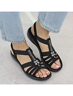 Dámske sandále Romansh black Rieker 60806-00 Dámske sandále Romansh black Rieker 60806-00