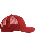 Atlantis Headwear Bryce 6-panelová truckerová čiapka 33.0102 červená/červená