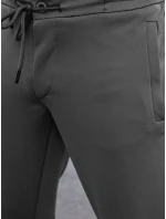 Pánske tmavosivé nohavice FashionStreet jogger UX4265