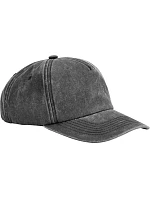 Beechfield B 657 5 panelová vintage kšiltovka "Relaxed" 53.0657 vintage black Beechfield B 657 5 panelová vintage kšiltovka "Relaxed" 53.0657 vintage black