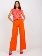 DHJ nohavice SP 15679.01X oranžová