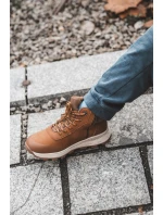 Buty Trekkingowe Trapery Ocieplane Dziecięce Camel Big Star MM374202