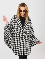 Kabát LK EN 510132.94 čiernobiely Kabát LK EN 510132.94 čiernobiely