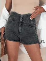 Dámske džínsové šortky JEANLOVE black FashionStreet SY0377 Dámske džínsové šortky JEANLOVE black FashionStreet SY0377