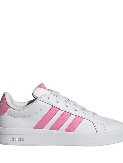 Detská obuv adidas Grand Court 3.0 white and pink HP3528