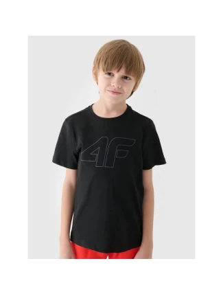 Chlapčenské tričko s potlačou 4F Junior 4FJWMM00TTSHM1627-20S