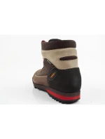 Aku Slope Gore-tex pánska kožená členková treková športová obuv hnedá