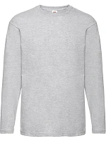 Fruit of the Loom Valueweight T LSL Tričko s dlhým rukávom 16.1038 heather grey Fruit of the Loom Valueweight T LSL Tričko s dlhým rukávom 16.1038 heather grey