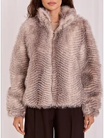Bunda MBM KR 24 35.98P tmavo béžová Bunda MBM KR 24 35.98P tmavo béžová