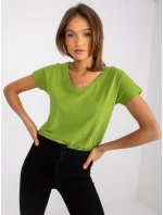 Tričko RV TS 4832.42P svetlo zelená Tričko RV TS 4832.42P svetlo zelená