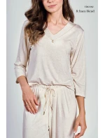 Pyžamo Haria 3245 Light Beige - Taro