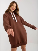 Dámska mikina EM BL 695.25x hnedá - FPrice