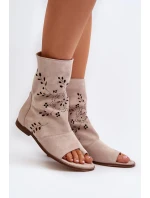 Sandále model 194672 Krok vo veľkom štýle Sandále model 194672 Krok vo veľkom štýle