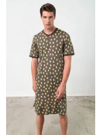 Vamp - Pohodlná pánska nočná košeľa 18613 - Vamp Vamp - Pohodlná pánska nočná košeľa 18613 - Vamp