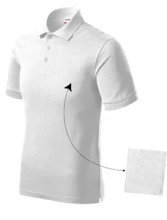 Odolať ťažké polokošele pánske biele