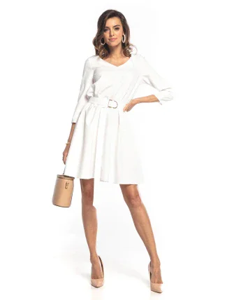 Dámske šaty T350/1 biela - Tessita