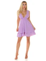 Dámsky sexy overal KOV26245 Light lilac purple - Koucla Dámsky sexy overal KOV26245 Light lilac purple - Koucla