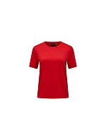Dámske tričko PEAK PERFORMANCE W Explore Graphic Tee, červené Dámske tričko PEAK PERFORMANCE W Explore Graphic Tee, červené