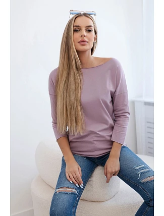 Blúzka ležérna tmavoružová Blúzka ležérna tmavoružová
