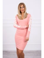 Roztrhané marhuľové šaty Roztrhané marhuľové šaty