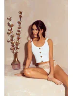 Dámske nohavičky Laura 5007 Svetlo béžová - Lapinee