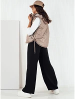 Dámska prešívaná vesta TREOS béžová FashionStreet TY4216 Dámska prešívaná vesta TREOS béžová FashionStreet TY4216