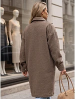 Dlhý dámsky kabát z ovčej kože Fango FashionStreet NY0803