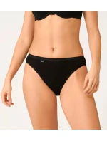 Dámske nohavičky Basic+ Tai 3P - BLACK - čierne 0004 - SLOGGI Dámske nohavičky Basic+ Tai 3P - BLACK - čierne 0004 - SLOGGI