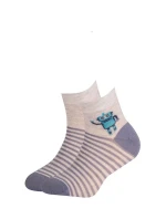Gatta 224.N59, G24.N59 Cottoline Woisenne chlapčenské vzorované ponožky 21-26 Gatta 224.N59, G24.N59 Cottoline Woisenne chlapčenské vzorované ponožky 21-26