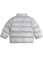 Detská bunda adidas Synthetic Down Glam Silver JM8870