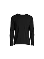 Pánske tričko CASALL M Essential Long Sleeve, čierne Pánske tričko CASALL M Essential Long Sleeve, čierne